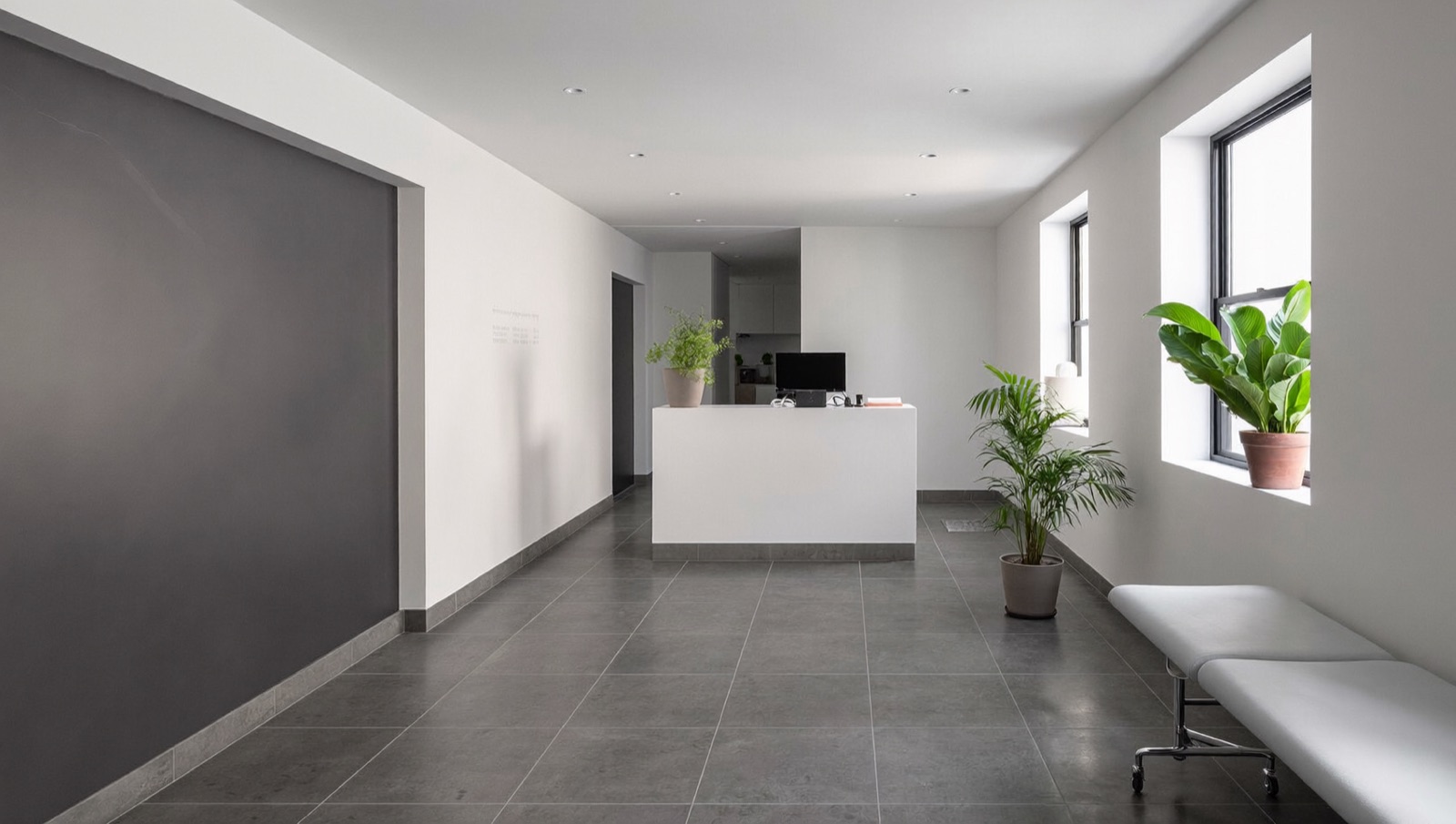 Illustrative image of the clinic's reception